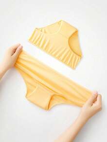 Disposable Women's Underwear, Sterile, Suitable For Travel, Postpartum, Plus Size, Made Of Polyester Fiber, Soft And Breathable, Available In White And Colored, Suitable For Long Or Short Trips, Convenient To Carry, Disposable Lingerie Accessory