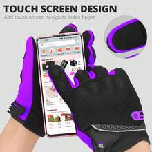 Guanti da motociclista per protezione della guida, guanti da ciclismo touch screen, guanti da motocicletta a dita intere, accessori per sport all'aperto, guanti protettivi da moto da corsa, accessori per ciclismo, elementi essenziali per la guida, regali per motociclisti uomo e donna