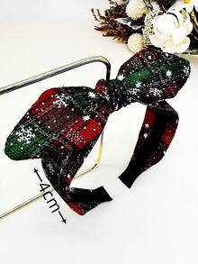 1pc Christmas Celebration Party Fashionable Mascot Fabric Headband