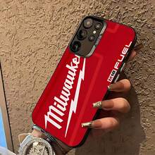Funda para teléfono What Fuel What Milwaukee Compatible con fundas para teléfonos   17  16 Pro Max  15 Pro Max  13 y  12 Fabricada en material de TPU que proporciona protección contra golpes y caídas. Gran regalo para familiares, amigos, novios, novias y Halloween. - Negro - Ver 5