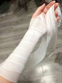 Bungo Stray Dogs Anime Cosplay Bandage Elastic Net Prop, Used For Pre-Wrapping Arms, Legs, And Knees - Multicolor - View 3