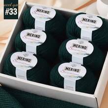 42 Colors, 6pcs/Set Soft Bamboo Fiber Yarn - 300g, Breathable & Comfortable, Suitable For Crocheting, Knitting T-Shirts, Shawls, Scarves, Sweaters, Jackets, Hats, Cardigans And Accessories, Suitable For Spring, Summer, Autumn. Essential For Handmade | Soft & Smooth Yarn | Multiple Color Combinations Available