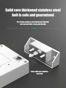 抽屉锁刷卡NFC密码锁抽屉柜安全锁家用免钻隐形锁桌柜电子隐藏锁无需钻孔 - 彩色 - 查看 7