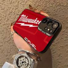 Funda para teléfono What Fuel What Milwaukee Compatible con fundas para teléfonos   17  16 Pro Max  15 Pro Max  13 y  12 Fabricada en material de TPU que proporciona protección contra golpes y caídas. Gran regalo para familiares, amigos, novios, novias y Halloween. - Negro - Ver 6