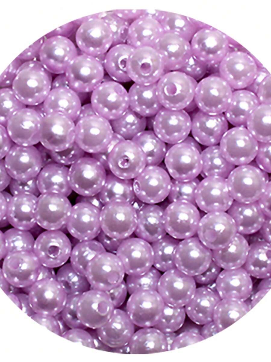 10mm ABS Pearl With Through Hole 125 Units - Crafts - 紫丁香 - 查看 1