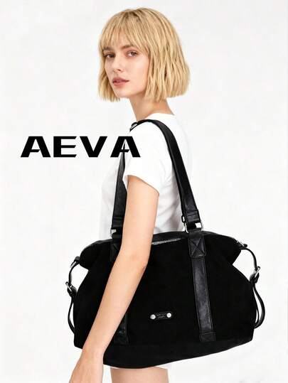 Grande borsa a spalla da donna alla moda, borsa elegante con ampio spazio interno, borsa a tracolla/a tracolla personalizzata, cinturino bohémien, adatta per uso quotidiano, università, uscite, shopping, regali, viaggi, pendolarismo, borsa da lavoro distintiva per donne, nuova borsa shopper da donna