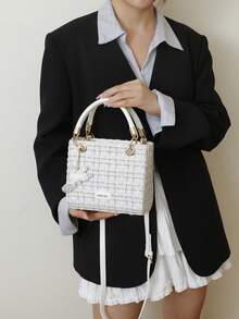 白色奢华女士手提包