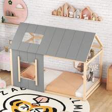 Kids Bed Frames, Headboards & Footboards - Natural + Pine - View 4