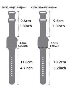 1 Set Elegante de Moda Correa de Reloj de Silicona Compatible con Apple Watch Band Strap 38/40/41/42/44/45/46/49mm, Compatible con Apple Watch Ultra2/S10/SE/9/8/7/6/5/4/3/2/1, Accesorios de Reloj de Moda Fina para Mujer, Correa/Banda Suave para Reloj Inteligente, Estilo y Personalizado Único - Regalo Perfecto para Cumpleaños, Aniversario, Navidad, Día de la Madre, San Valentín, Fiesta Temática con Diseños de Girasol, Flores de Cerezo y Estampado de Leopardo