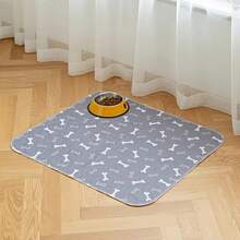 36" X 48" Washable Dog Pee Pad, Reusable Puppy Pee Pad, Absorbent Pee Pad With Bone Print, Non-Slip And Waterproof Pet Training Mat, Suitable For Sofas, Cages And Potty Training, Dog Pee Pad Tray, Washable Pet Pee Pad - 36" x 48" (1 cái) - Xem 4