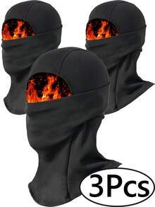 3pcs Balaclava Face Mask, Lightweight Breathable Sun Protection Ski Mask, Unisex, Suitable For Football Sports, Cycling, Summer - A - View 12