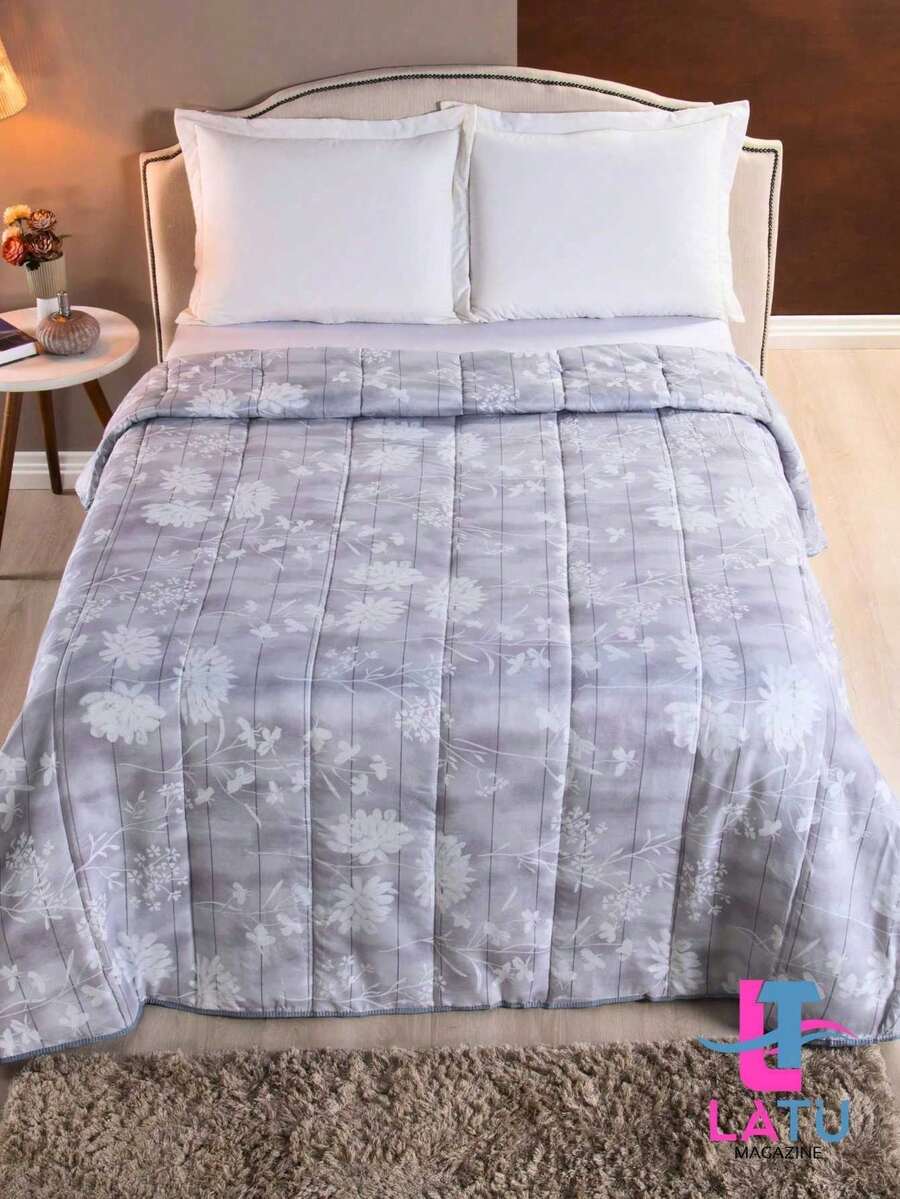 Assorted Printed Duvet 170 Thread Count Microfiber Floral Geometric Queen\Couple\Single Loose Blanket - Assorted Floral Print - View 1