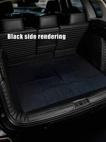 1pc Car Trunk Protector - Durable Polyester Cargo Liner With Non-Slip Surface & Easy-Clean Design For All Vehicles, Securely Fits Trunk Lids & Trunk Liners, Car Trunk Liner, Vehicle Interior Accessory, Protective Cargo Liner