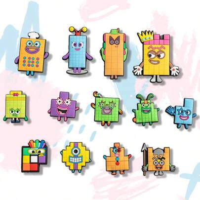 13-elementowy zestaw klocków Building Block B, klasyczny i niepowtarzalny, inspirujący do nieskończonej kreatywności. Nadaje się do dekoracji DIY, butów, torebek, bransoletek, a także jako prezent na przyjęcie, dekoracje świąteczne i drobne upominki urodzinowe. Może podkreślić Twoje osobiste, spersonalizowane cechy.