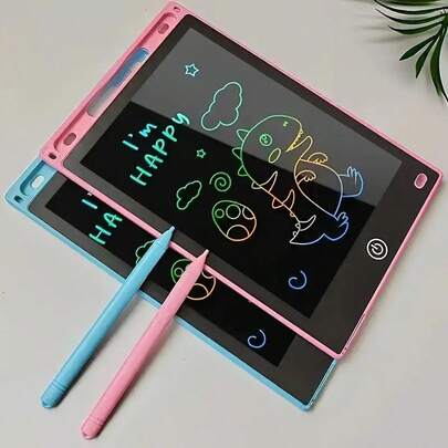 LCD Writing Tablet For Kids 3-6 - Electronic Graffiti & Drawing Board | Creative DIY Educational Toy | Perfect Gift For Boys & Girls