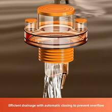 Desagüe de fregadero 3 en 1, desagüe de lavavajillas, tapón de sellado de filtro de agua, divisor anti-olores