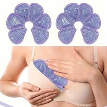 Reusable Cold/Hot Breast Gel Pads - Silicone Breast Cooling Pads, For Breastfeeding, Relaxation And Soothing - Double-Sided Design, Effectively Cools During Breastfeeding