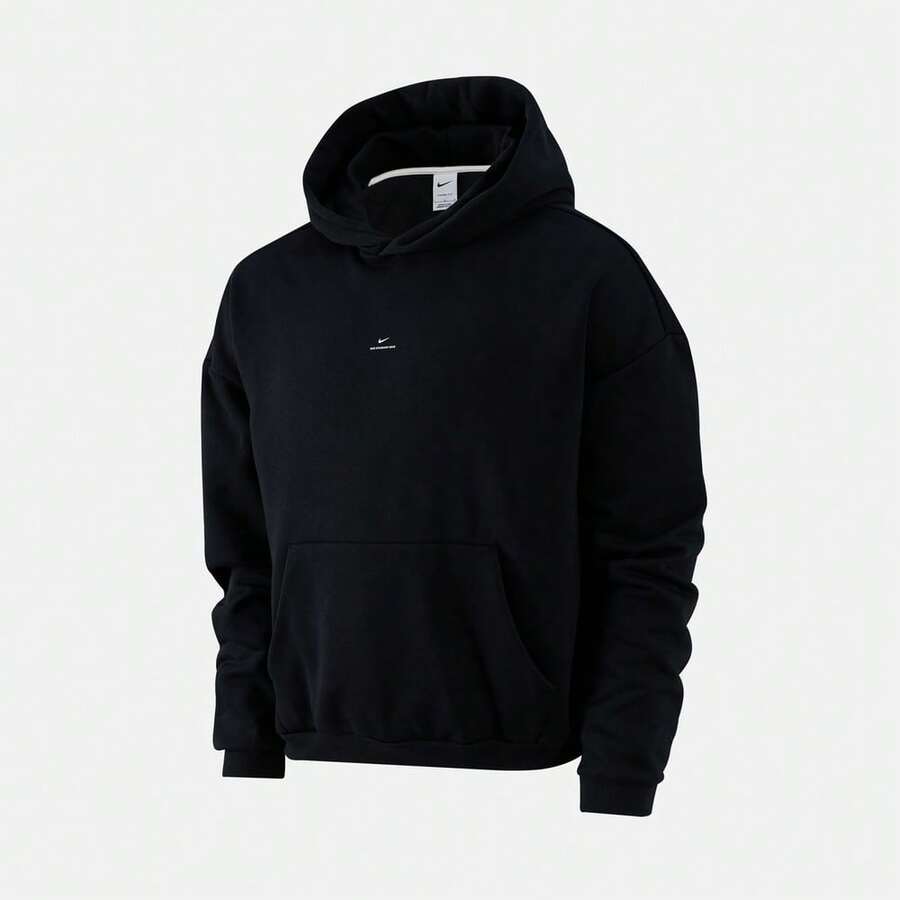 Nike 男式 AS M NK TF SI BRSH PO HD 针织运动衫 IM5919-010 - 黑色 - 查看 1