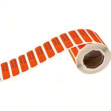 1 Roll Of 500 "For Rectal Use Only" Funny Medical Stickers - Bright Orange Bathroom Pranks, Medical Training, Party Decorations - Bold Text, Easy To Tear And Stick Labels, Hospital Gifts, Fun Bathroom Accessories, Prank Gifts, High-Quality Printing