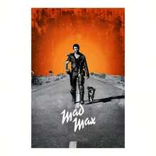 Mad Max Movie Canvas Wall Art Frameless Poster For Living Room & Bedroom Decor - Multicolor - View 1