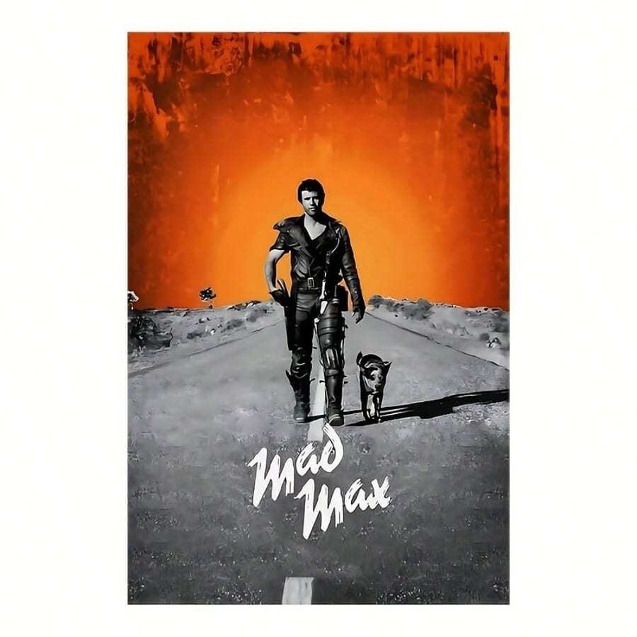 Mad Max Movie Canvas Wall Art Frameless Poster For Living Room & Bedroom Decor - Multicolor - View 1