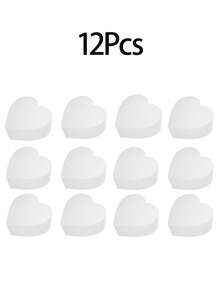 1/4 piezas Forma de corazón blanca de espuma - Es muy adecuada para bodas, cumpleaños y hornear de forma creativa, y se puede usar como material para manualidades. Para decoraciones de boda, decoración del hogar, decoración de la sala de estar, arreglos florales artificiales y frescos, varios proyectos de manualidades para el hogar y decoraciones artísticas. Es aplicable para decoraciones en el Día de San Valentín, el Día de la Madre, el Día del Padre y las ceremonias de graduación. Regalo