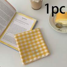 1 件/6 件黄色格子餐垫、Ins 风格餐巾、隔热垫、摄影背景垫 - 彩色 - 查看 11