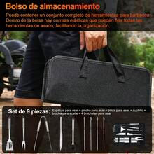 BBQ Skewers & Needle - 黑色 - 查看 9