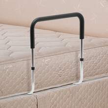 HaroldDol Bed Rails For Elderly Adults Bed Railing Rail Assist For Seniors Bed Cane Guard Rail,L-Shaped - 1 - View 2