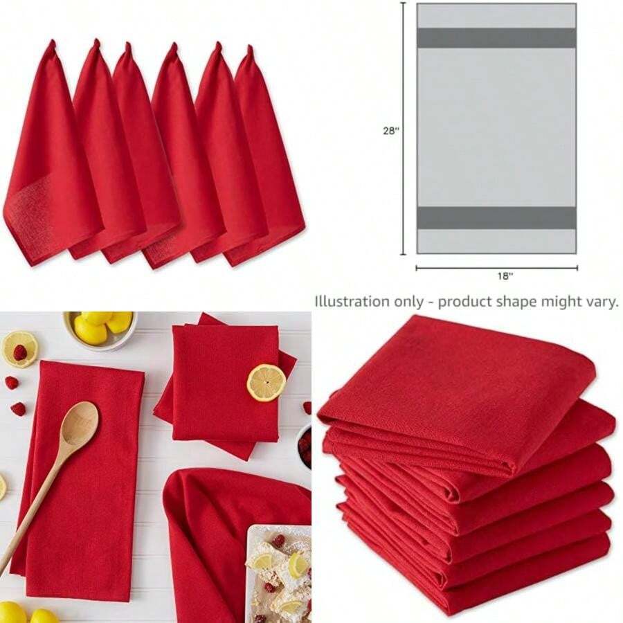 DII 100% algodón, , 18 x 28, 1(Rojo Tango) - Tipo 1 - Ver 1