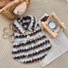 Vestido de Navidad cálido con estilo de princesa para mascotas, gatos y perros - Negro - Ver 1