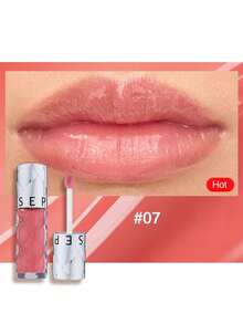 Sephora COLLECTION丰唇蜜07，水润亮泽质地，轻盈不粘腻，滋润丰唇，持久保湿，镜面般光泽，6毫升/0.2液盎司 - 07 - 查看 10