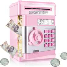 Money Box - Dark Pink - View 3