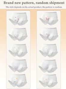 5/20/36pcs Pack, Protective Underwear, Menstrual Underwear, Disposable Underwear, Soft & Breathable, Super Stretchy, Super Absorbent, Easy To Wear & Remove, Non-Binding & Non-Chafing, Leak-Proof, Suitable For Travel, Periods, Sports & Any Occasion - White-comfortable - View 11