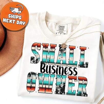 Camiseta de dueño de negocio S-Mall, camiseta estilo western para emprendedores, top con estampado de piel de vaca Boss Babe, ropa LoC-Al, idea de regalo para empresaria220G C-AmiS-eta básiC-A de aL-Godón uniS-ex de 220 g gran valor. AdecuA-DA para todas las perS-onas, ya sean mujeres o hombres. Tejido duradero de alta C-Alidad apto para todas las costuR-AS, suave al tacto pero duradero. Tops transpirables. Conjuntos de otoño para mujer. Conjuntos para mujer, vaC-Aciones, disfraces de Halloween para mujer