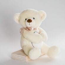 Stuffed Soft Toy Baby Teddy Bear Vase Huger, Pink / Blue / Ivory, 9.5" - Multicolor - View 7