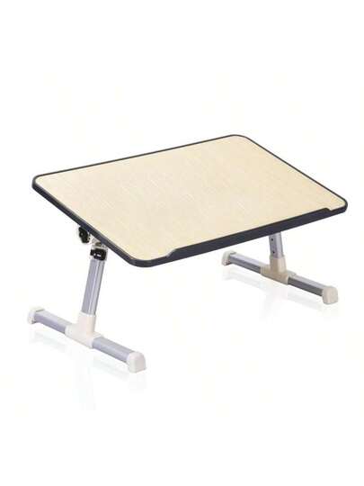 Folding Bedside Small Desk, Adjustable Angle Study Home Tafel Board Bureau Reading St Lazy Person Dormitory Bedroom Table, Student Notebook Holder Book Gadget, Sofa view 4