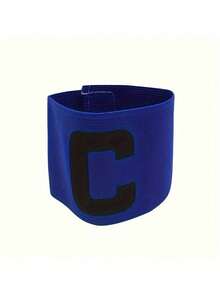 1pc Football Captain Armband With Elastic Hook And Loop, Wrap-Around C-Shaped Sports Arm Sleeve Band - Multicolor - View 13