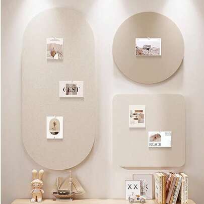 大尺寸免钉墙饰，多用途装饰板，教室备忘板，卧室墙贴，适合情人节、家居、书房、办公室、圣诞节、新年装饰、照片展示、留言板、新年礼物，也适合作为送给朋友、同事、长辈的创意新年礼物