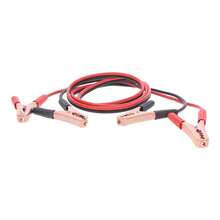 Cables Pasa Corriente FUMETAX 2.5 M | Calibre 10  AWG 250  Amperios | Arrancador de Batería Uso de Emergencia | Auto, Carro, Camioneta - Rojo - Ver 1