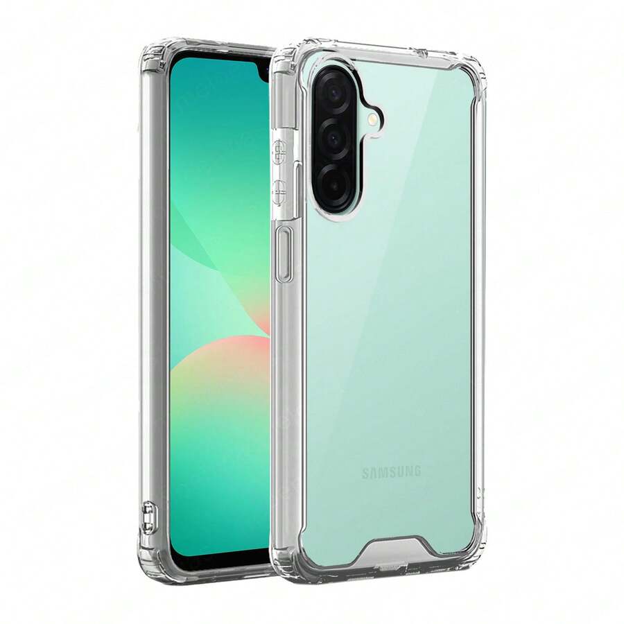 Funda para Samsung Galaxy A17 4G / 5G Carcasa Antigolpes Reforzada Esquinas y Bordes, Antishock Anti Golpe Forro Protector de TPU + PC Color Transparente, Entrega Rápida, Enviado desde España - transparente - Ver 1