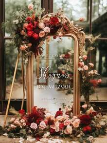Pegatinas de asientos reservados para boda - Pegatinas para el cartel de asientos en el espejo de la boda - Vinilos personalizados para letreros de boda, espejos y decoración del salón de recepción - Multicolor - Ver 1