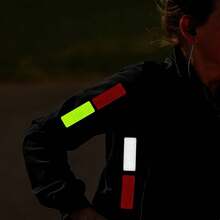 THJOPOKEEL 36 Piezas Calcomanias para Autos,Alta Visibilidad, Impermeable,Amplio ángulo de Reflexión,para Camión,Coches,Motos,Bicicletas,Casco,Etc - 1 - Ver 5