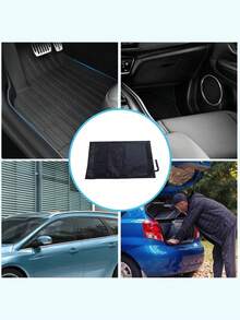 1pc Car Trunk Protector - Durable Polyester Cargo Liner With Non-Slip Surface & Easy-Clean Design For All Vehicles, Securely Fits Trunk Lids & Trunk Liners, Car Trunk Liner, Vehicle Interior Accessory, Protective Cargo Liner