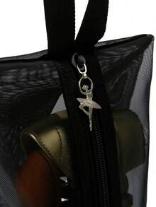 3/1pc Dance Shoe Bag, Latin Dance Shoe Bag, Ballet Pointe Shoes Dance Shoe Storage Mesh Bag