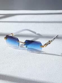 1/2件装塑料和金属精致简约复古男士时尚眼镜，适合热带海滩度假、钓鱼、高尔夫等户外休闲活动，可作为配饰。