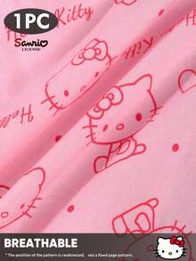 Sanrio 3pcs Sanrio Kitty Low-Waist Printed Panties With Bow Detail For Women