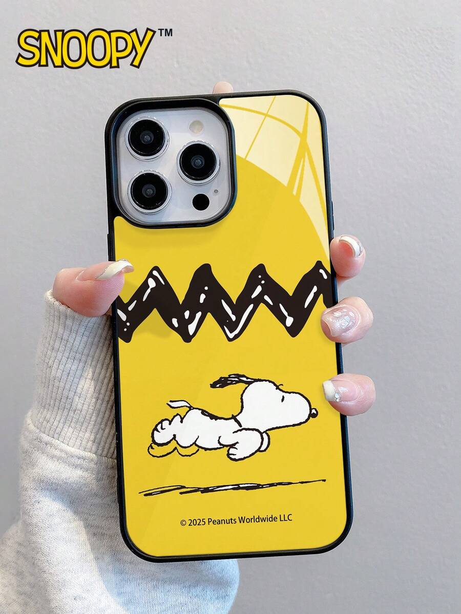 SNOOPY A Cartoon Anime  Two-In-One Anti-Drop Phone Case Can Be Given As A Holiday Gift. It Is Suitable For Iphones. The New Model Is Suitable For IPhone13/14/15/16/17Pro Max Phone Cases - Nhiều màu - Xem 1