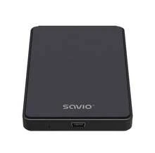Savio SAVAK-73 外接硬碟盒 HDD/SSD 盒 黑色 2.5 英寸 - 黑色 - 查看 5