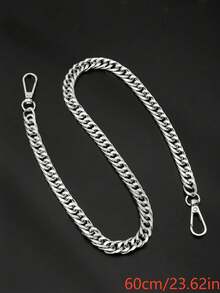1pc Fashionable Minimalist Detachable Metal Strap Replacement Chain, Versatile Chain Suitable For Various Bag Types - Multicolor - View 11
